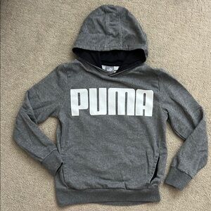 Puma Gray Hoodie for Kids